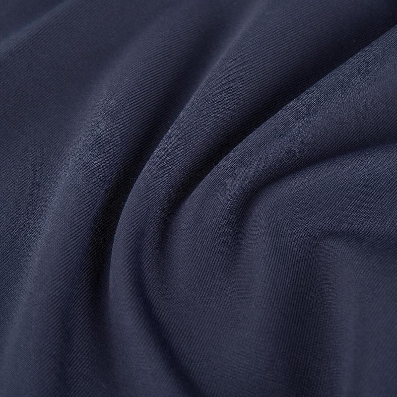 Tissu tricoté côtelé 1x1 pour matériel de couture de vêtements