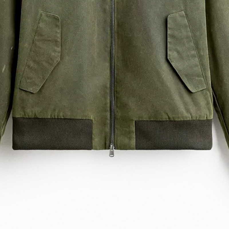 Ourlet épais de Knit de nervure des accessoires 2x2 d'habillement pour la veste de base-ball