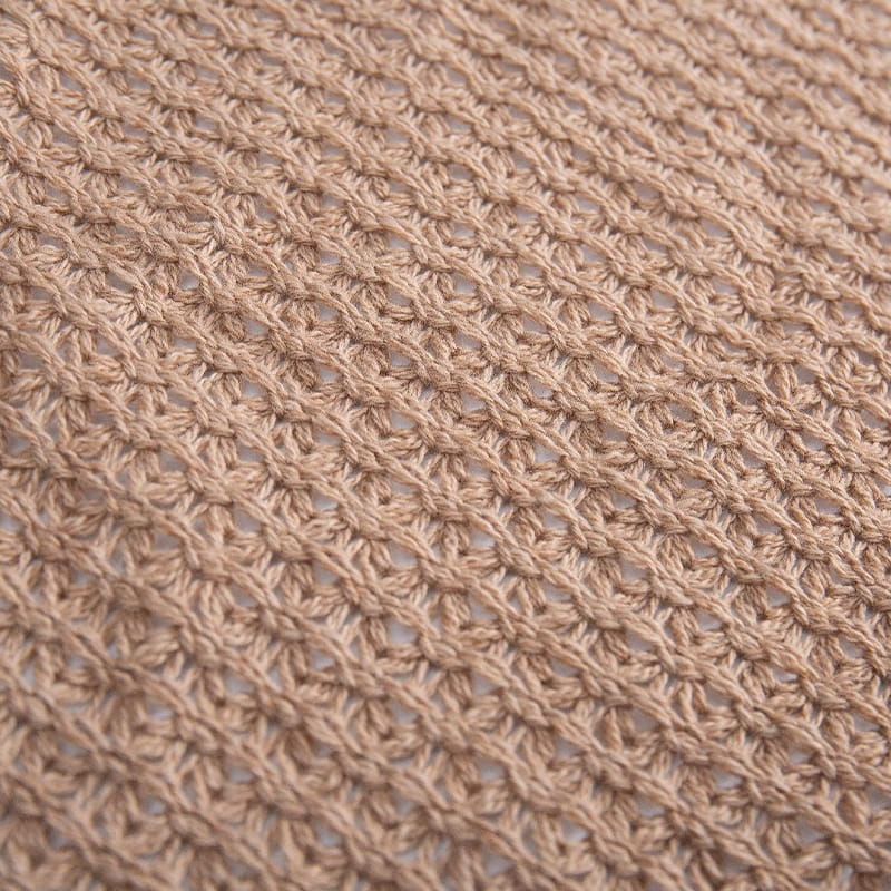 Tissu d'habillement tricoté en spandex jacquard à côtes creuses